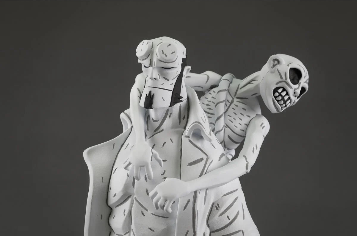 Hellboy 30th Anniversary 12 1/2-Inch Black and White Variant Vinyl Figure - Previews Exclusive