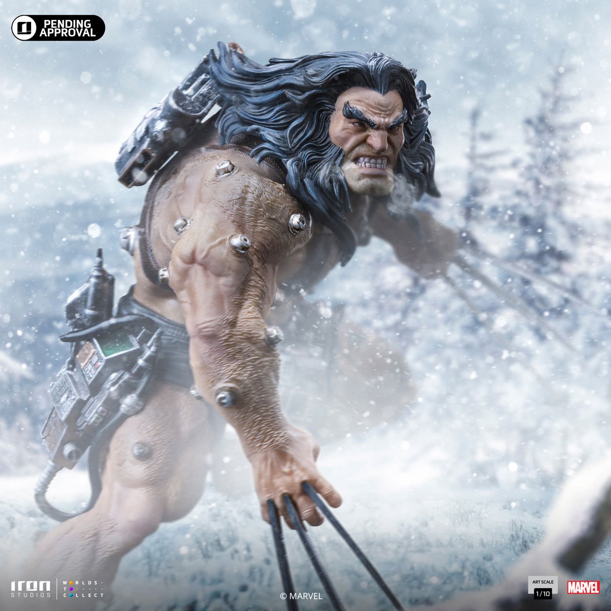 Weapon X Wolverine 50th Anniversary 1:10 Art Scale Limited Edition Statue