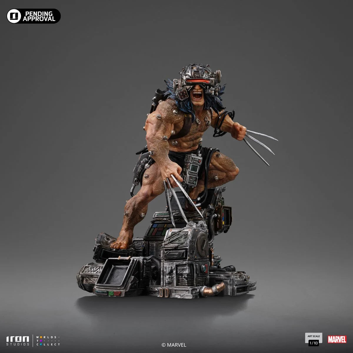 Weapon X Wolverine 50th Anniversary 1:10 Art Scale Limited Edition Statue