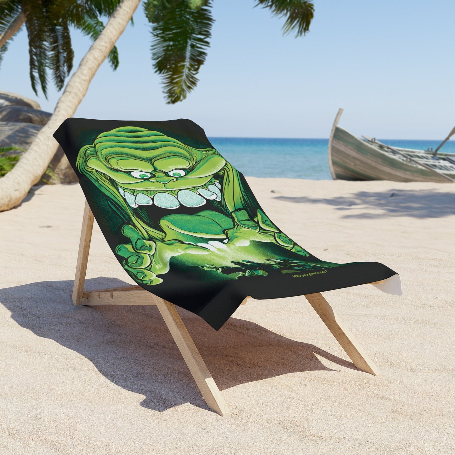 Who You Gonna Call Nerdlocker Exclusive Beach Towel