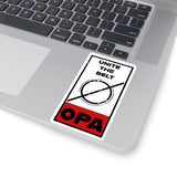 Nerdlocker OPA (book Logo) Kiss-Cut Stickers