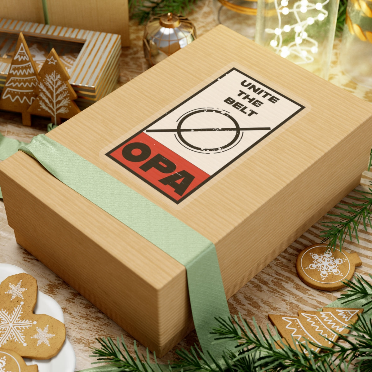 Nerdlocker OPA (book Logo) Kiss-Cut Stickers