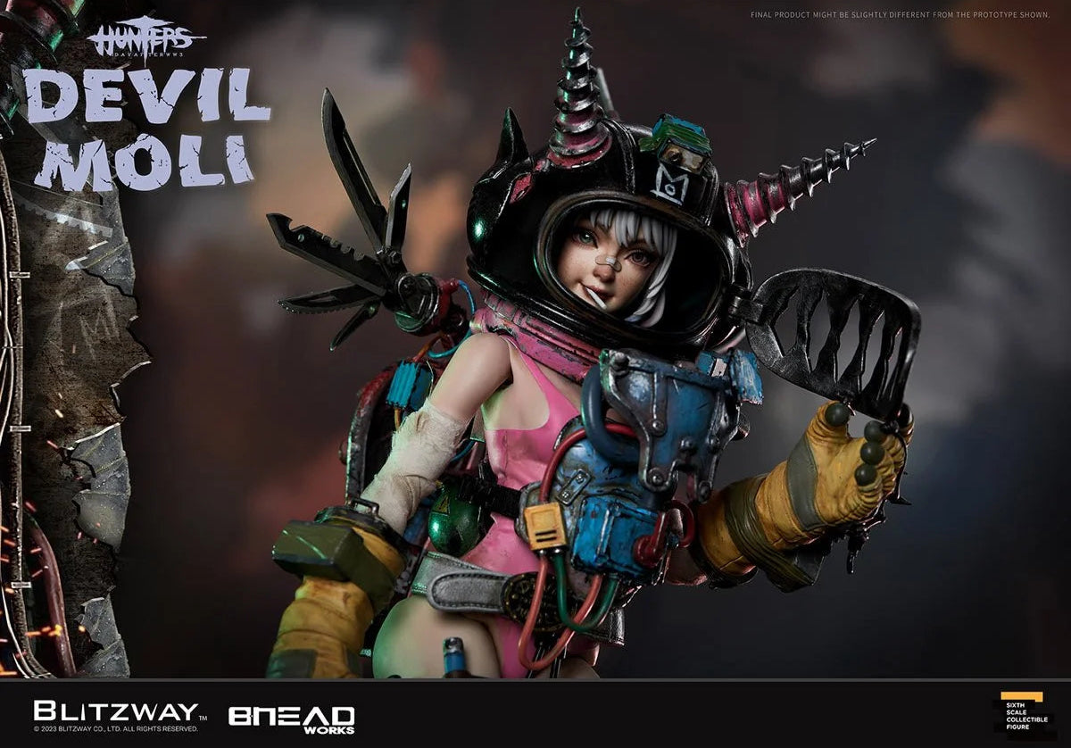 Hunters: Day After WWIII Devil Moli 1:6 Scale Action Figure