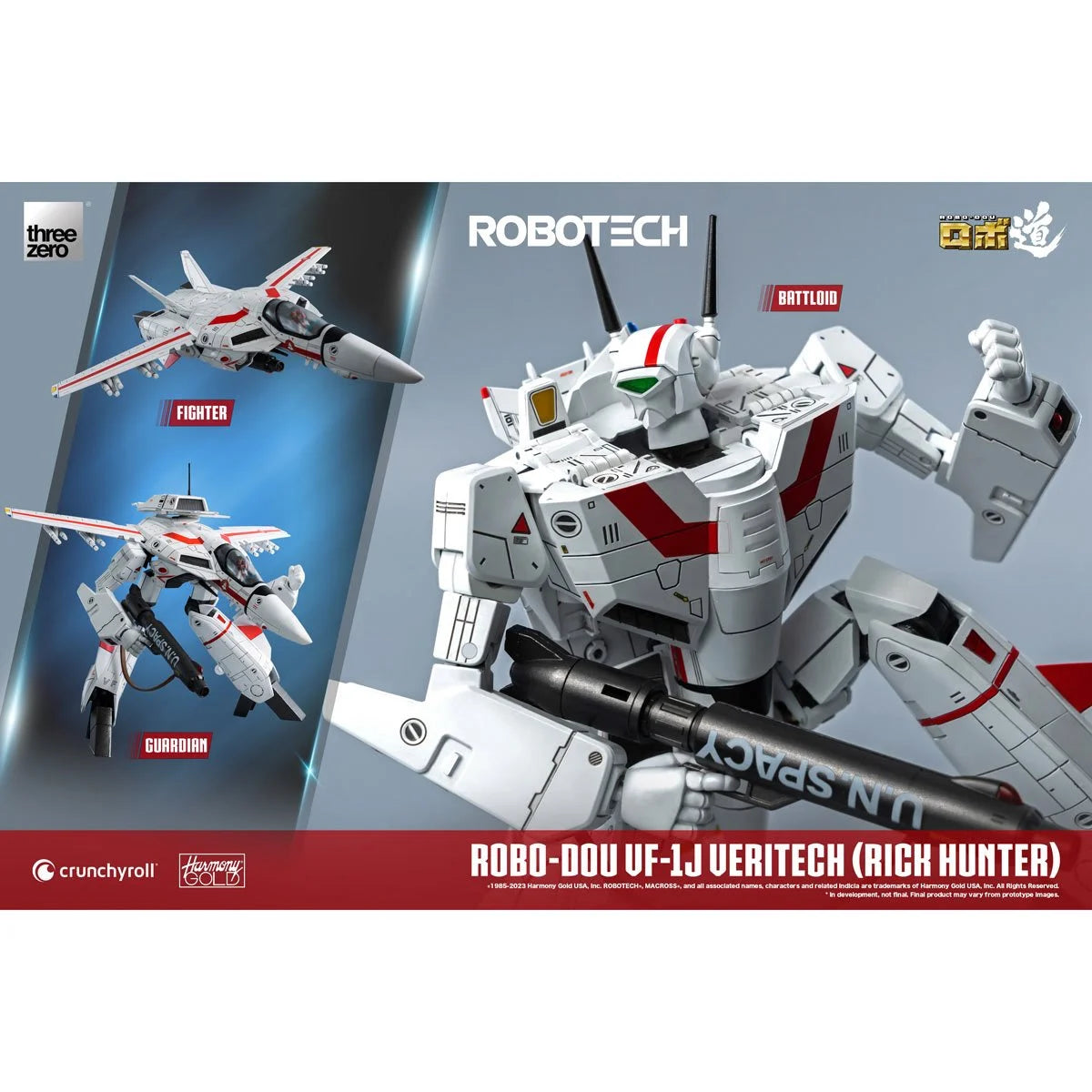 Robotech VF-1J Veritech Rick Hunter ROBO-DOU Action Figure (PRE-ORDER)