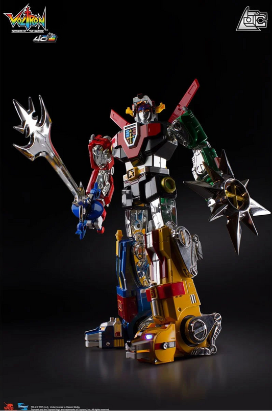 Voltron 40th Anniversary Gift Set with Light-Up Sound Base