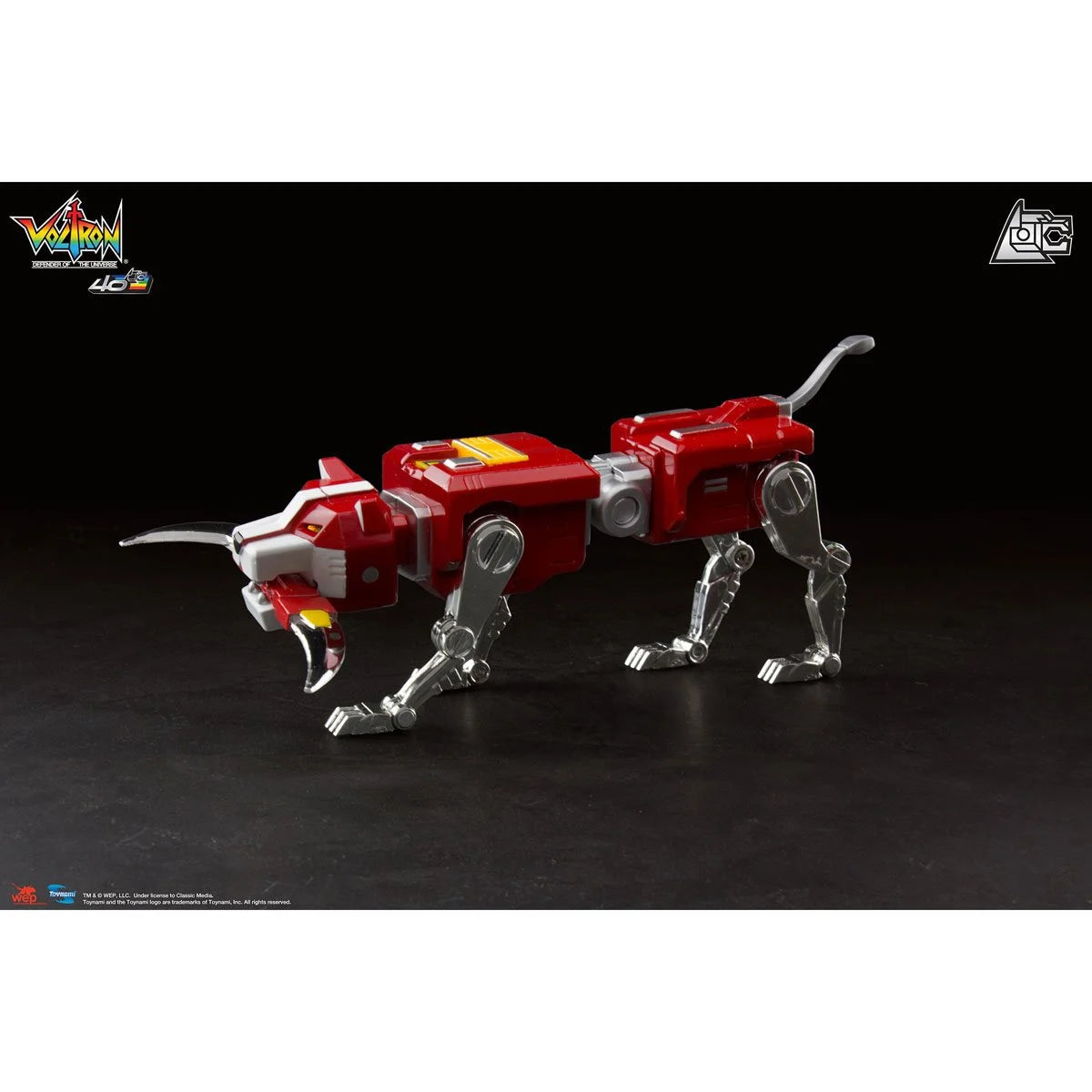 Voltron 40th Anniversary Gift Set with Light-Up Sound Base