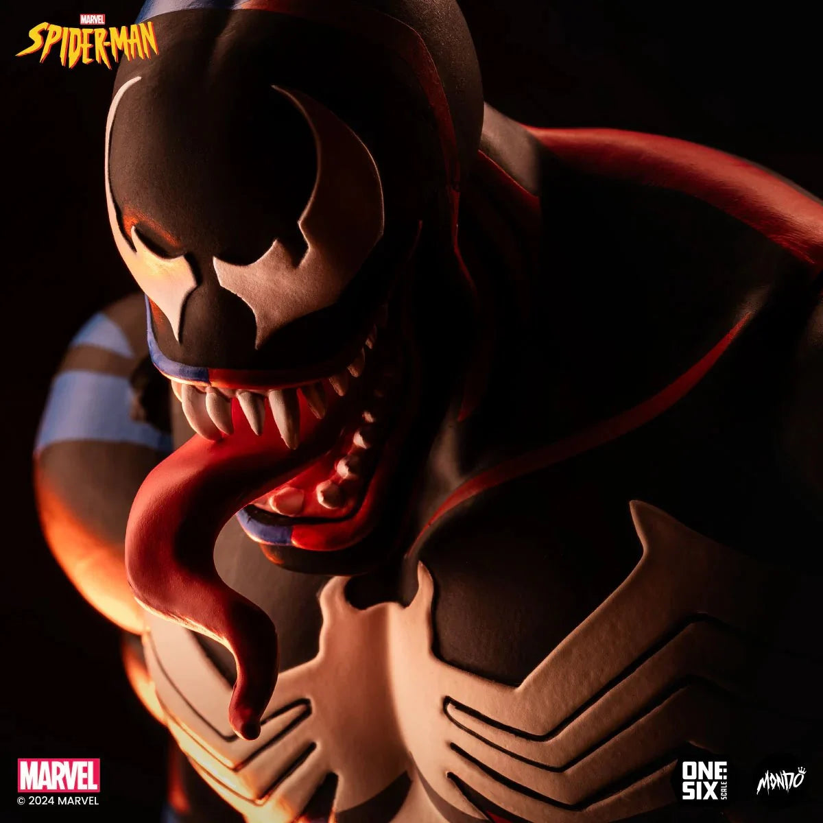 Spider-Man: The Animated Series Venom 1:6 Scale Action Figure PRE-ORDER