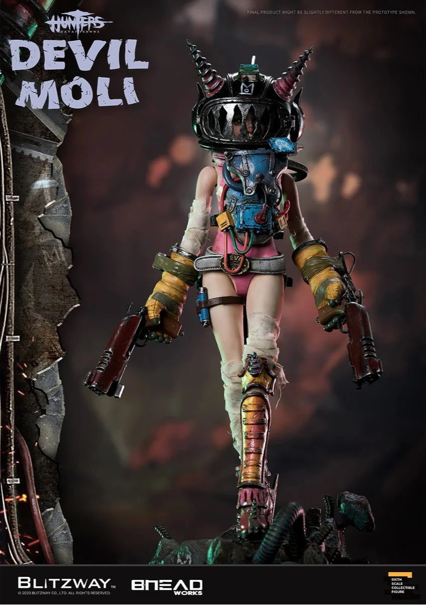 Hunters: Day After WWIII Devil Moli 1:6 Scale Action Figure