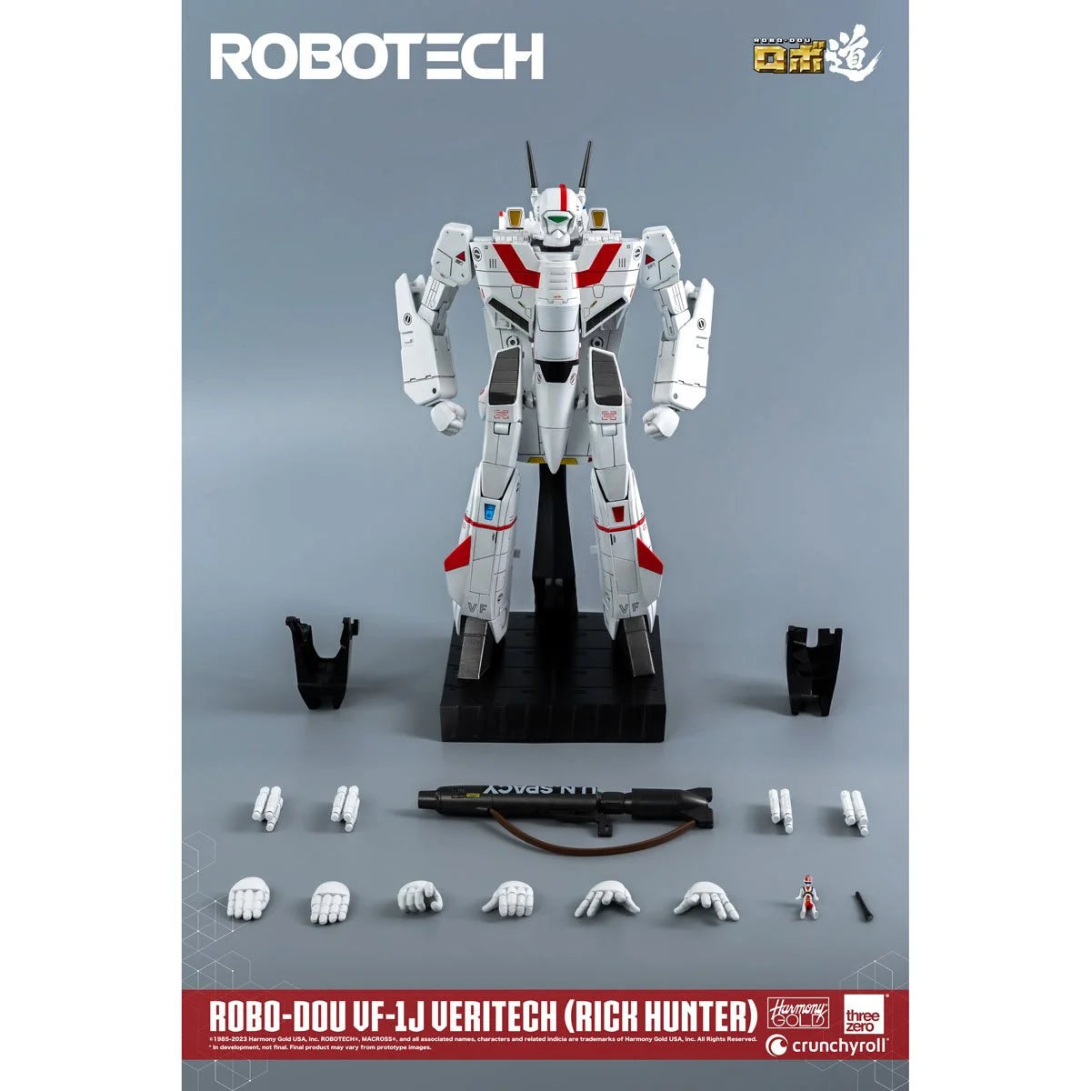 Robotech VF-1J Veritech Rick Hunter ROBO-DOU Action Figure (PRE-ORDER)