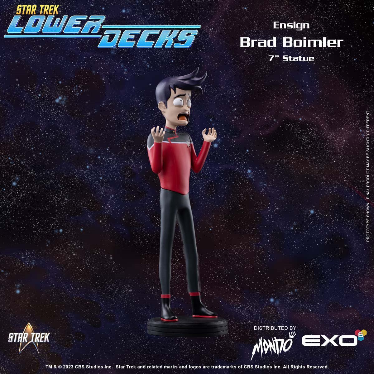 Star Trek: Lower Decks Ensign Brad Boimler 7-Inch Statue
