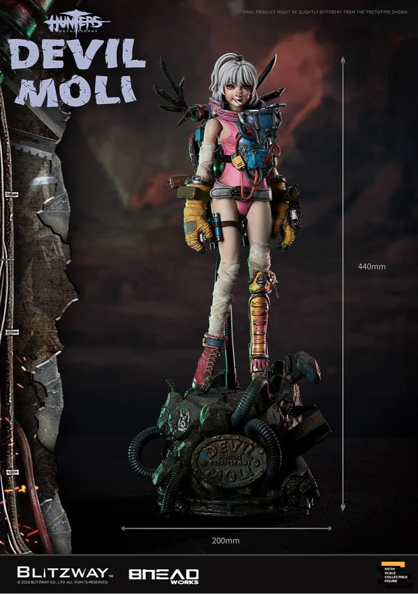 Hunters: Day After WWIII Devil Moli 1:6 Scale Action Figure