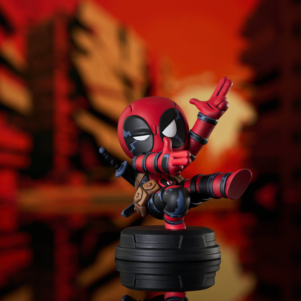 Marvel Animated Style Deadpool Finger Guns (Pre-Order)