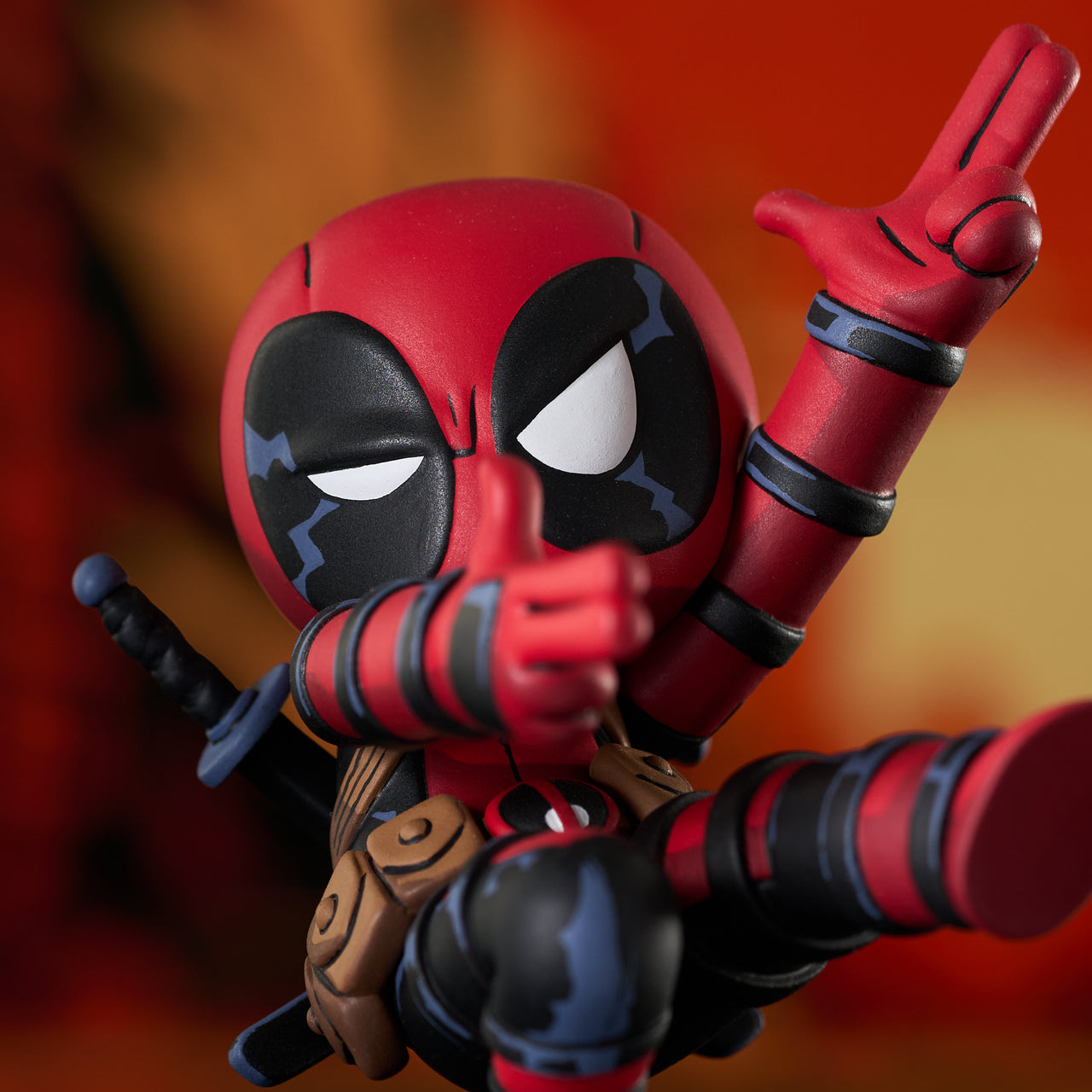 Marvel Animated Style Deadpool Finger Guns (Pre-Order)