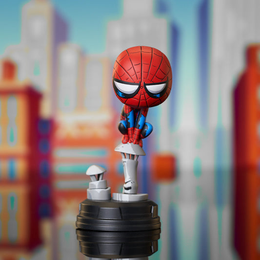 Marvel Animated Style Spider-Man Chimney Statue