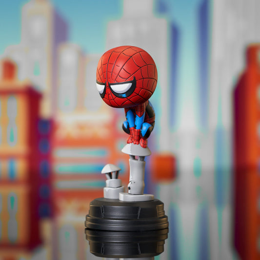 Marvel Animated Style Spider-Man Chimney Statue