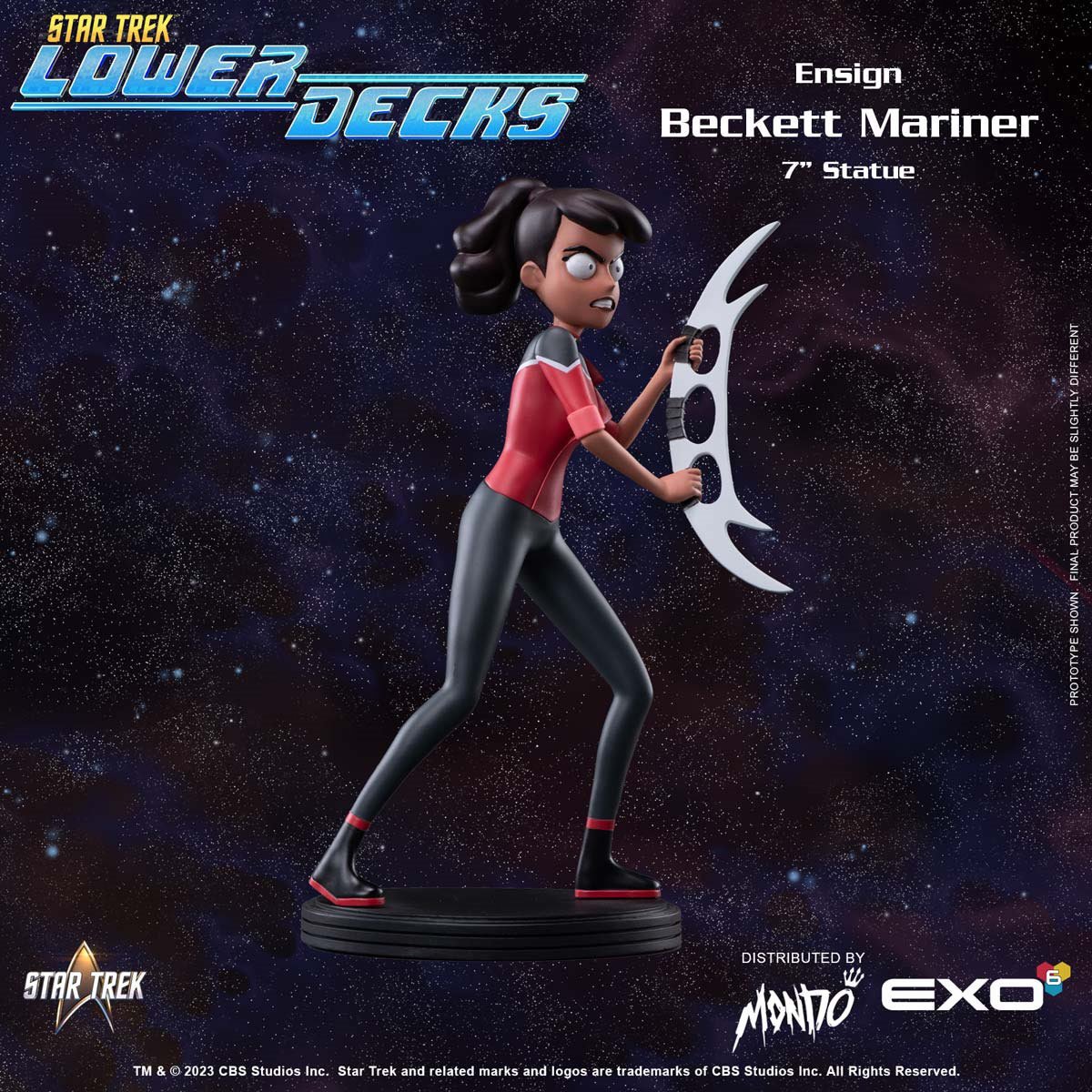 Star Trek: Lower Decks Ensign Beckett Mariner 7-Inch Statue
