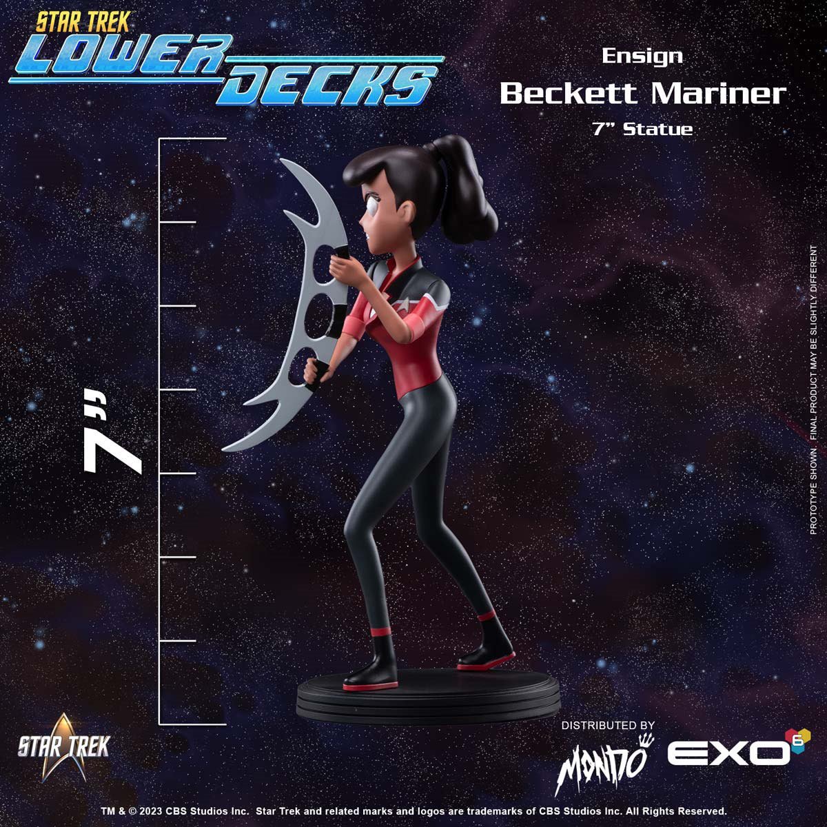 Star Trek: Lower Decks Ensign Beckett Mariner 7-Inch Statue