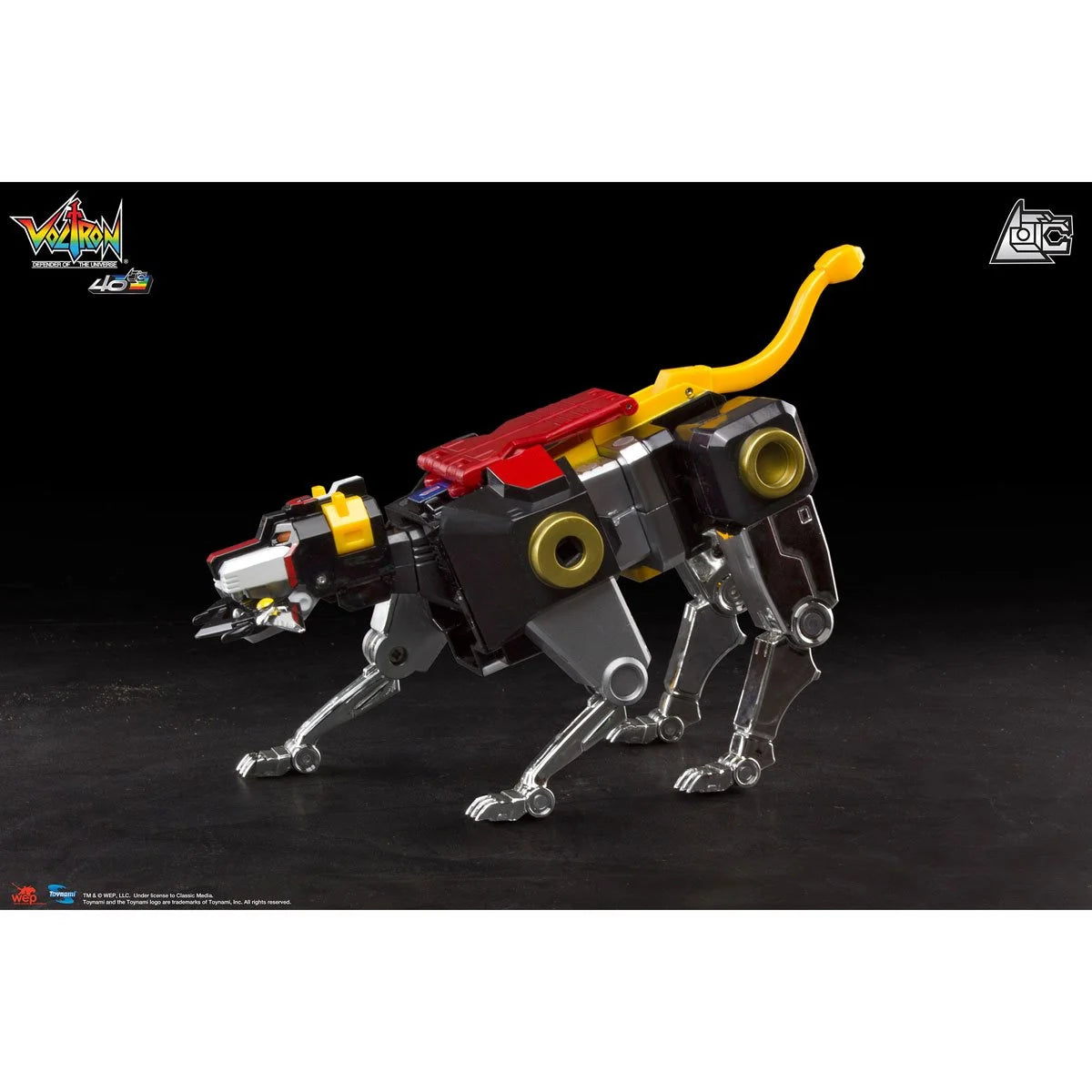 Voltron 40th Anniversary Gift Set with Light-Up Sound Base