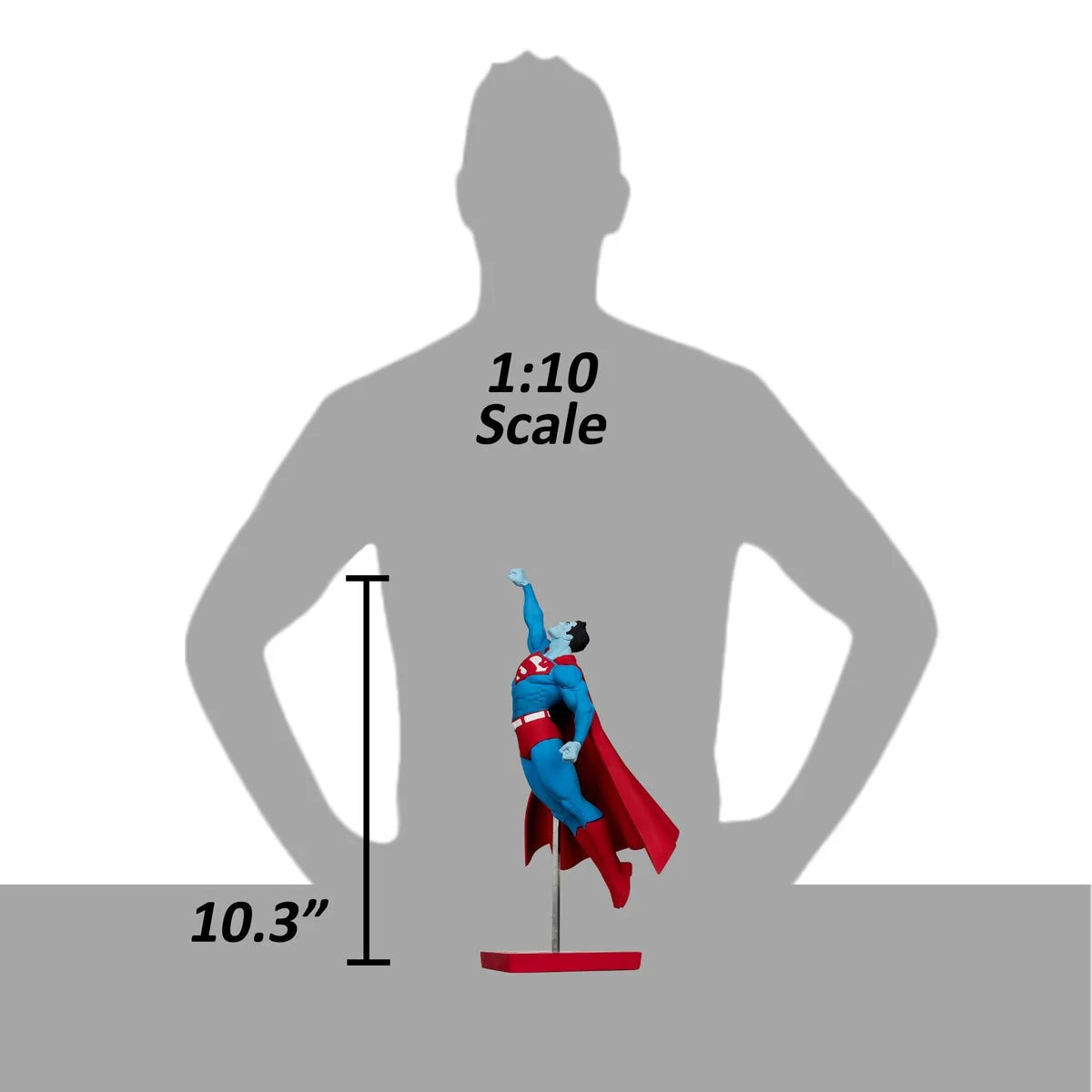 DC Direct Superman by Gary Frank Superman Red and Blue 1:10 Scale Resin Statue