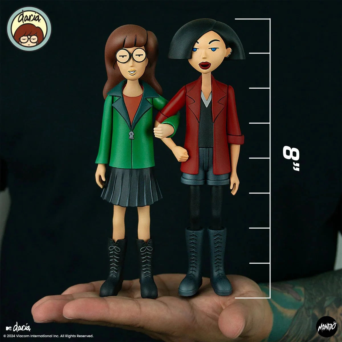 Daria and Jane Vinyl Figure Set of 2