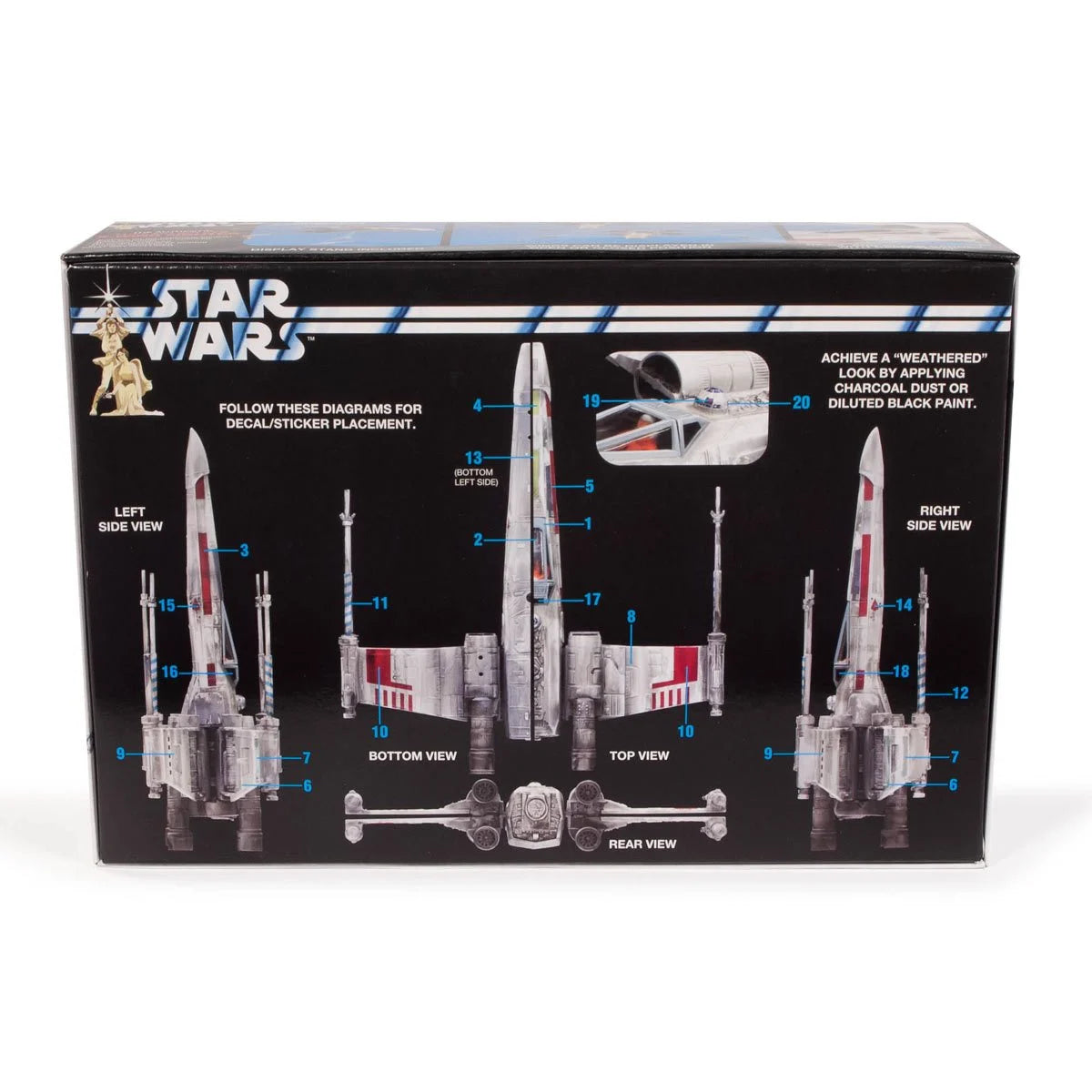 Star Wars: A New Hope X-Wing Fighter 1:63 Scale Model Kit