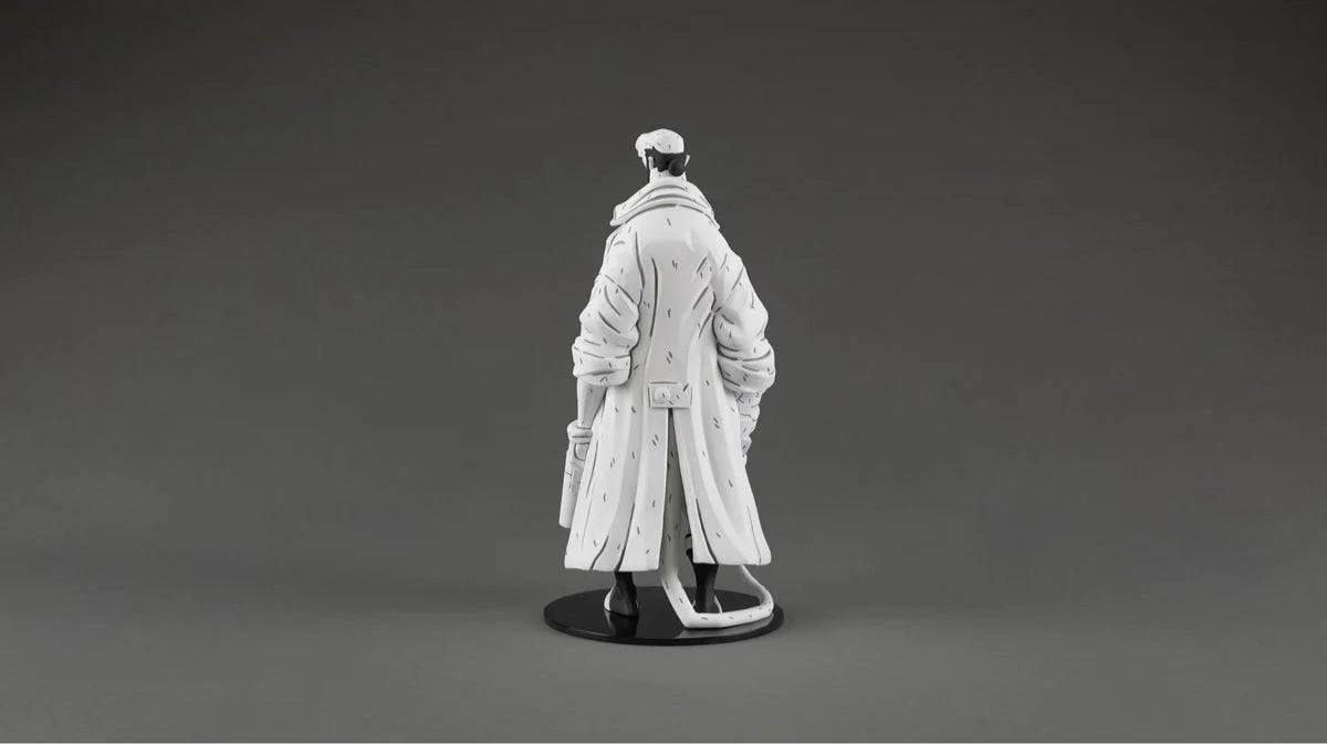 Hellboy 30th Anniversary 12 1/2-Inch Black and White Variant Vinyl Figure - Previews Exclusive