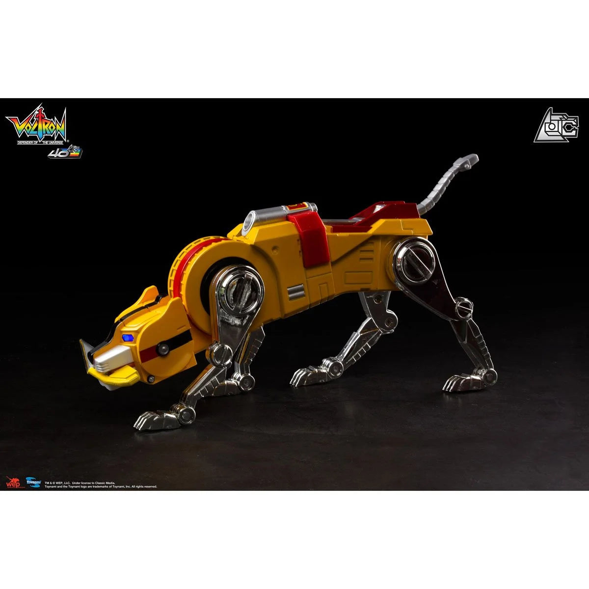 Voltron 40th Anniversary Gift Set with Light-Up Sound Base