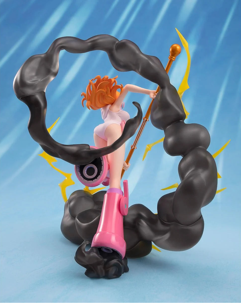 One Piece The Future Island Egghead Version Nami Lightning Blast Extra Battle FiguartsZERO Statue