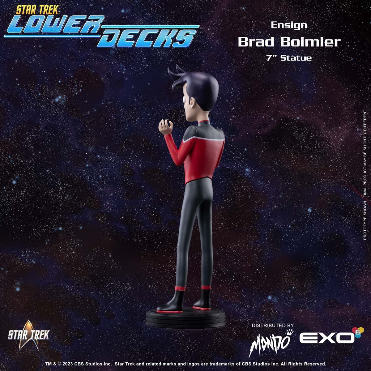 Star Trek: Lower Decks Ensign Brad Boimler 7-Inch Statue