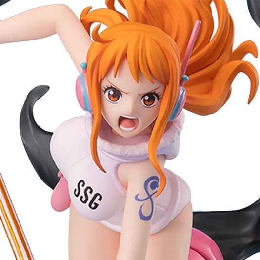 One Piece The Future Island Egghead Version Nami Lightning Blast Extra Battle FiguartsZERO Statue