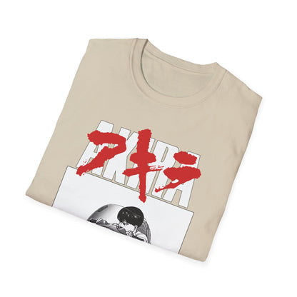 Akira Kaneda Manga panel Unisex Softstyle T-Shirt