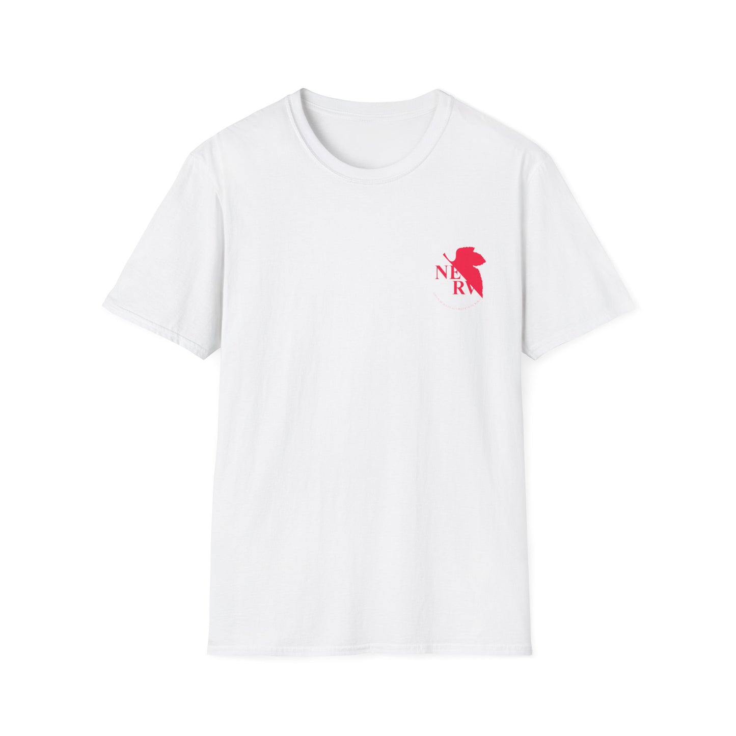 Evangelion Anime NERV T-Shirt Unisex Softstyle T-Shirt