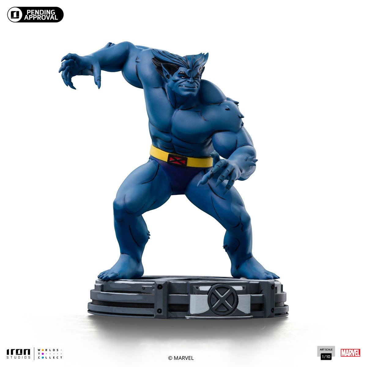 X-Men 97 Beast Battle Diorama Series 1:10 Art Scale Limited Edition Statue