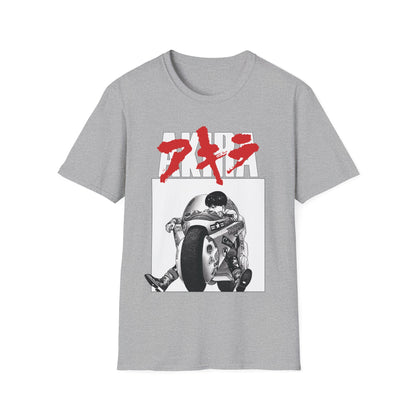 Akira Kaneda Manga panel Unisex Softstyle T-Shirt