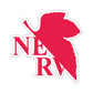 Evangelion NERV Logo Kiss-Cut Stickers