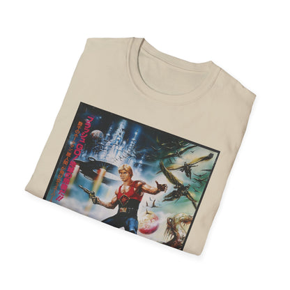 Flash Gordan Japanese Movie Poster Unisex Softstyle T-Shirt