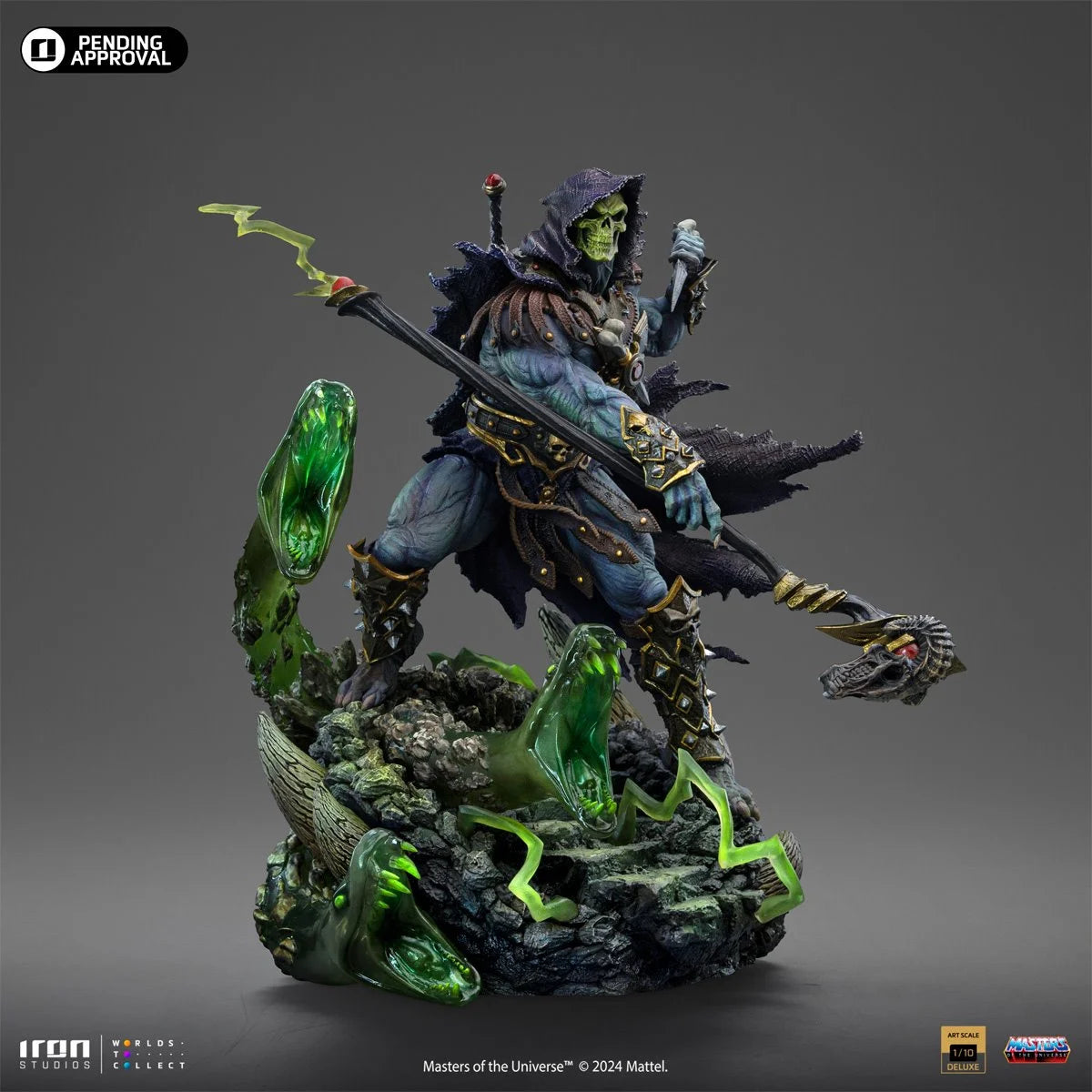 Masters of the Universe Skeletor Unleashed 1:10 Deluxe Art Scale Limited Edition Statue