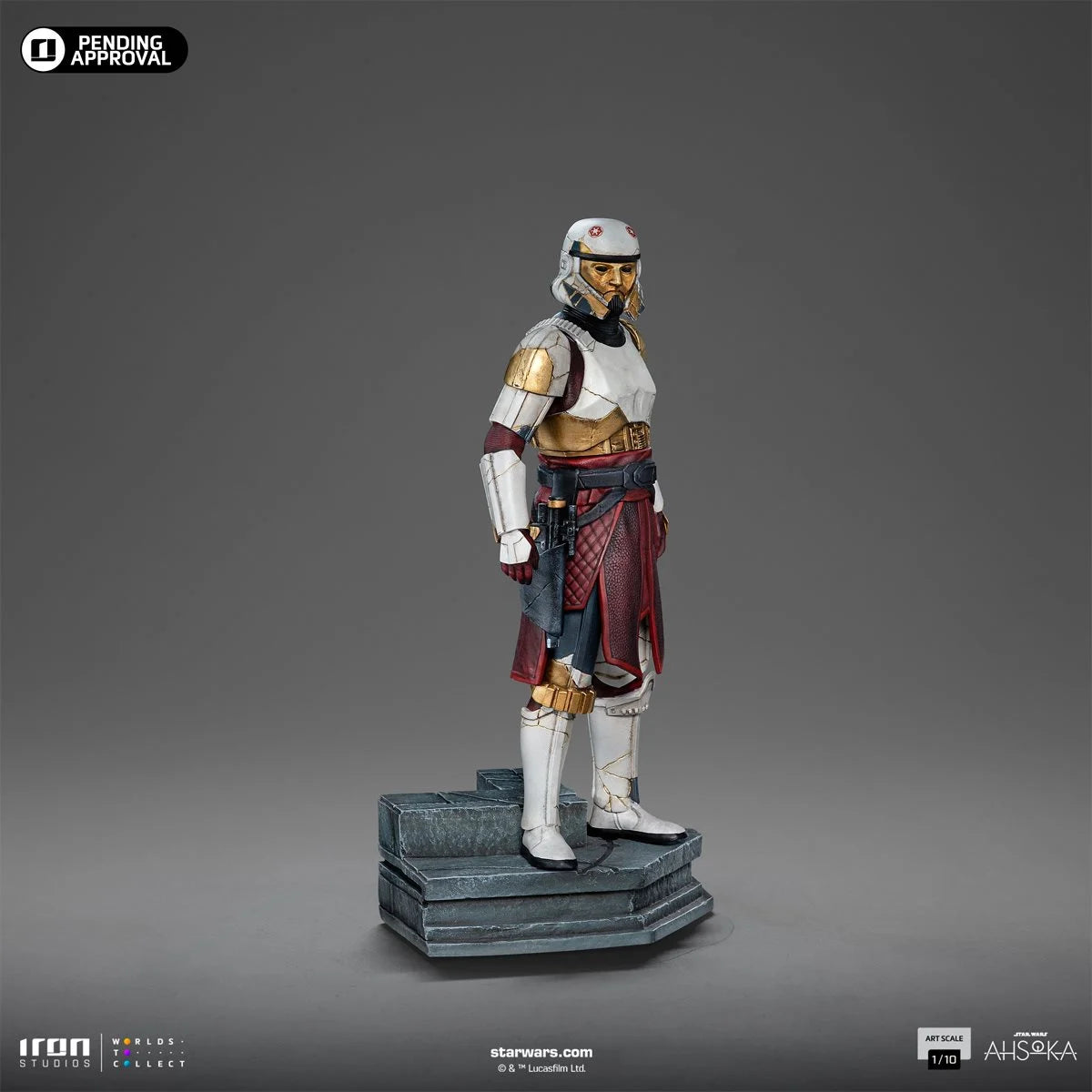 Star Wars: Ahsoka Captain Enoch 1:10 Art Scale Limited Edition Statue