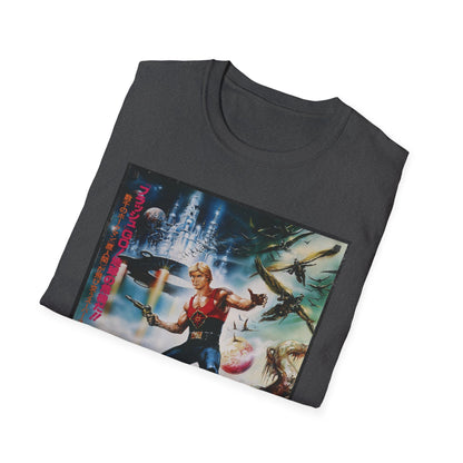 Flash Gordan Japanese Movie Poster Unisex Softstyle T-Shirt