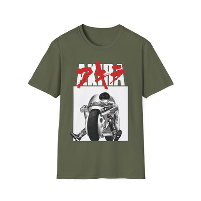 Akira Kaneda Manga panel Unisex Softstyle T-Shirt