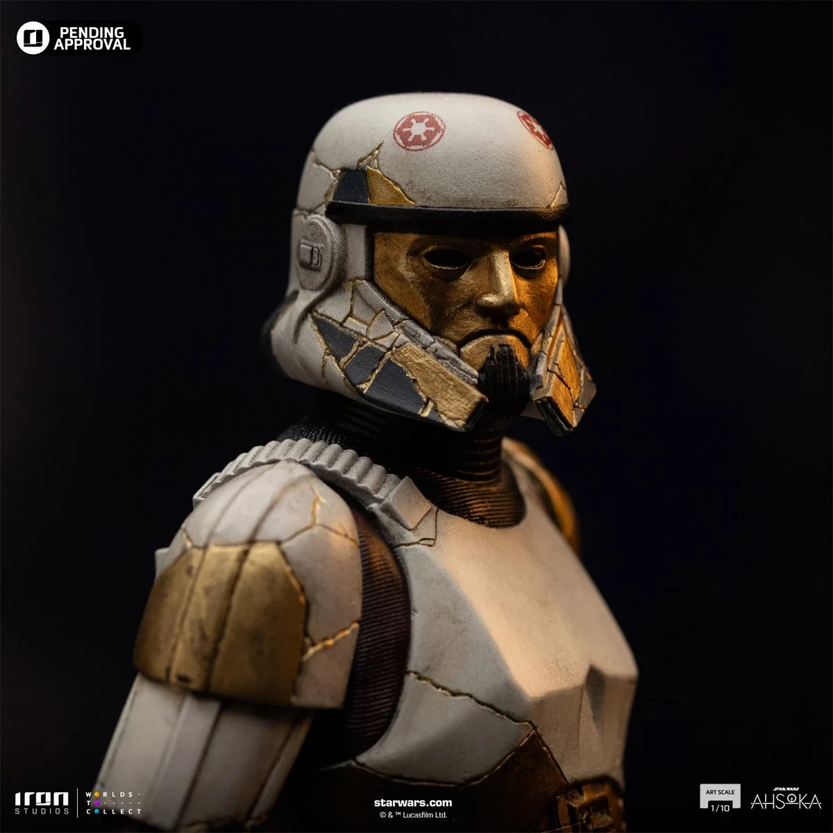 Star Wars: Ahsoka Captain Enoch 1:10 Art Scale Limited Edition Statue