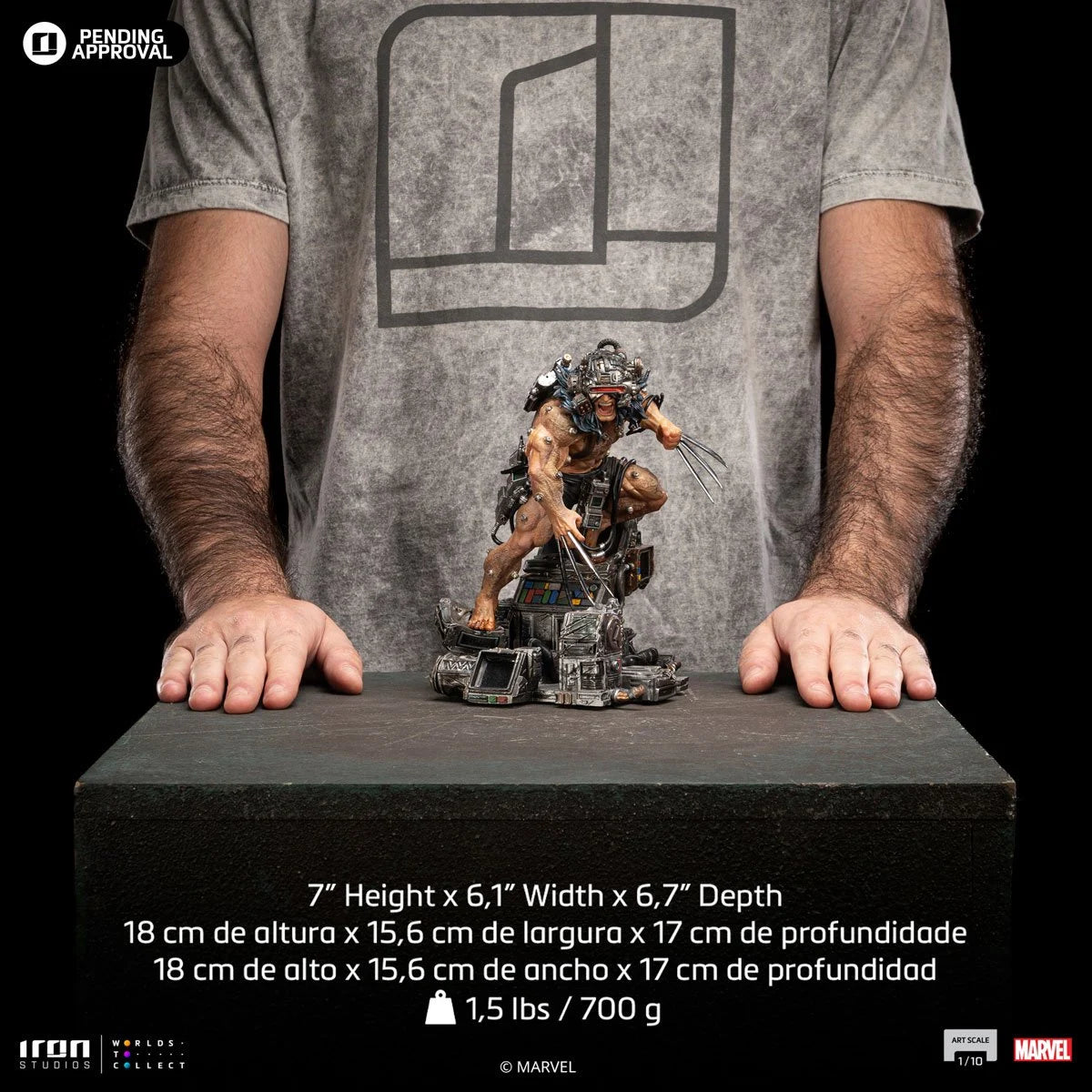 Weapon X Wolverine 50th Anniversary 1:10 Art Scale Limited Edition Statue