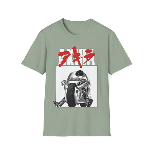 Akira Kaneda Manga panel Unisex Softstyle T-Shirt