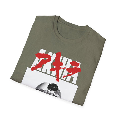 Akira Kaneda Manga panel Unisex Softstyle T-Shirt