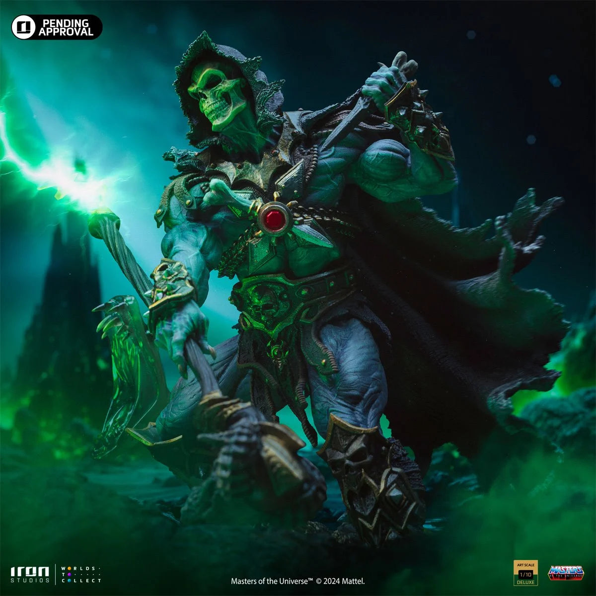 Masters of the Universe Skeletor Unleashed 1:10 Deluxe Art Scale Limited Edition Statue