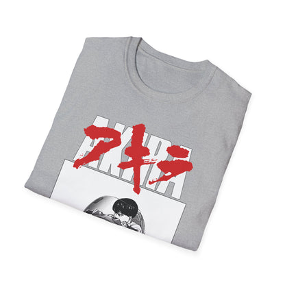 Akira Kaneda Manga panel Unisex Softstyle T-Shirt