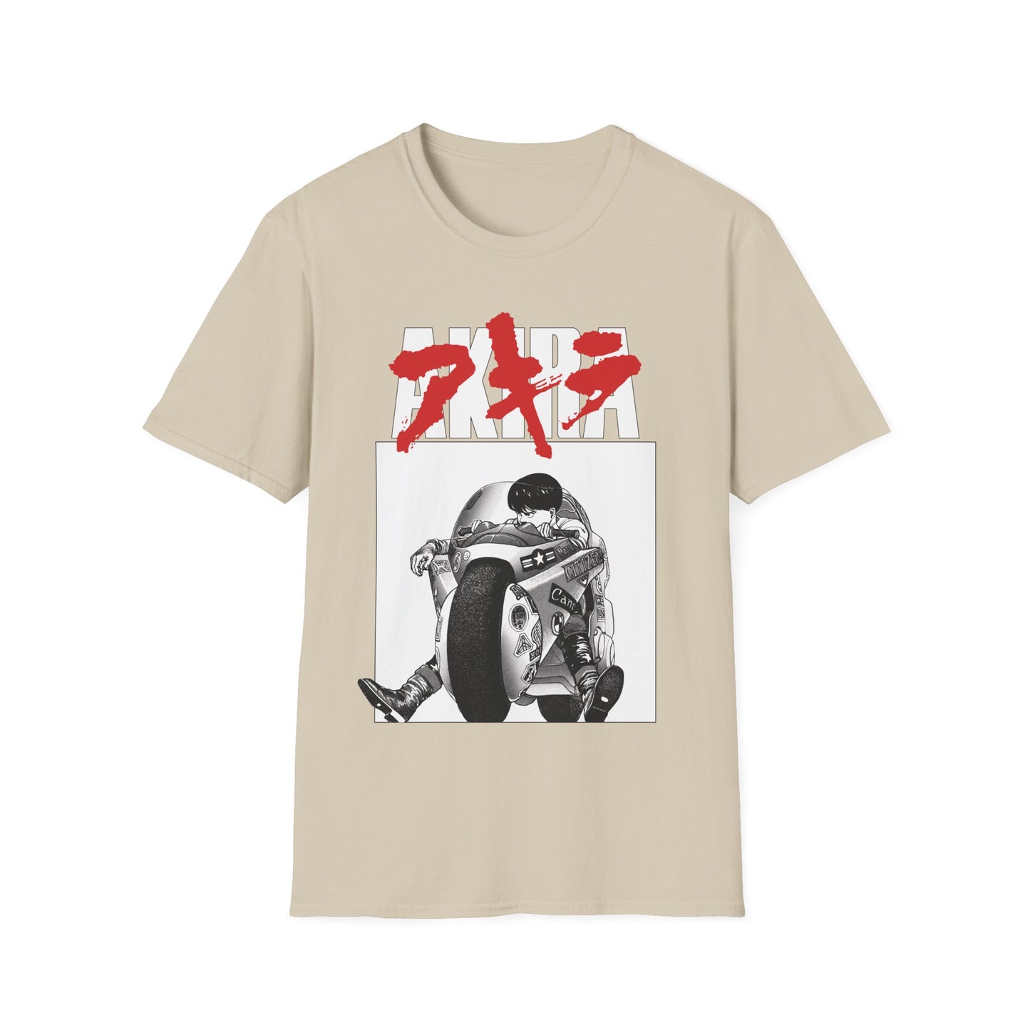 Akira Kaneda Manga panel Unisex Softstyle T-Shirt