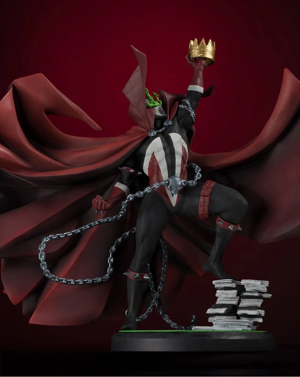 Spawn #301 by Todd McFarlane Black, White, and Red All Over 1:10 Scale Resin Statue