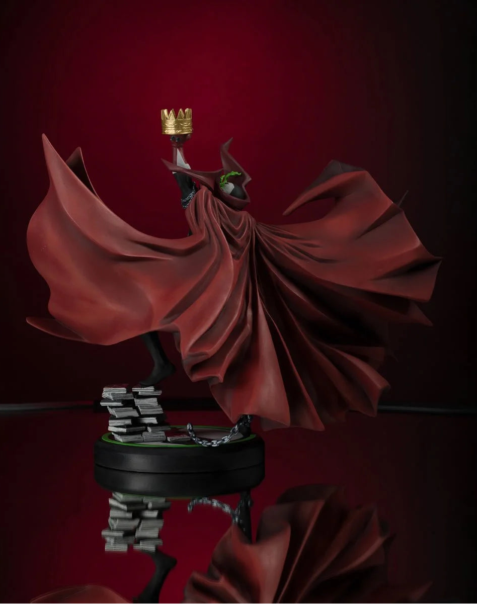 Spawn #301 by Todd McFarlane Black, White, and Red All Over 1:10 Scale Resin Statue
