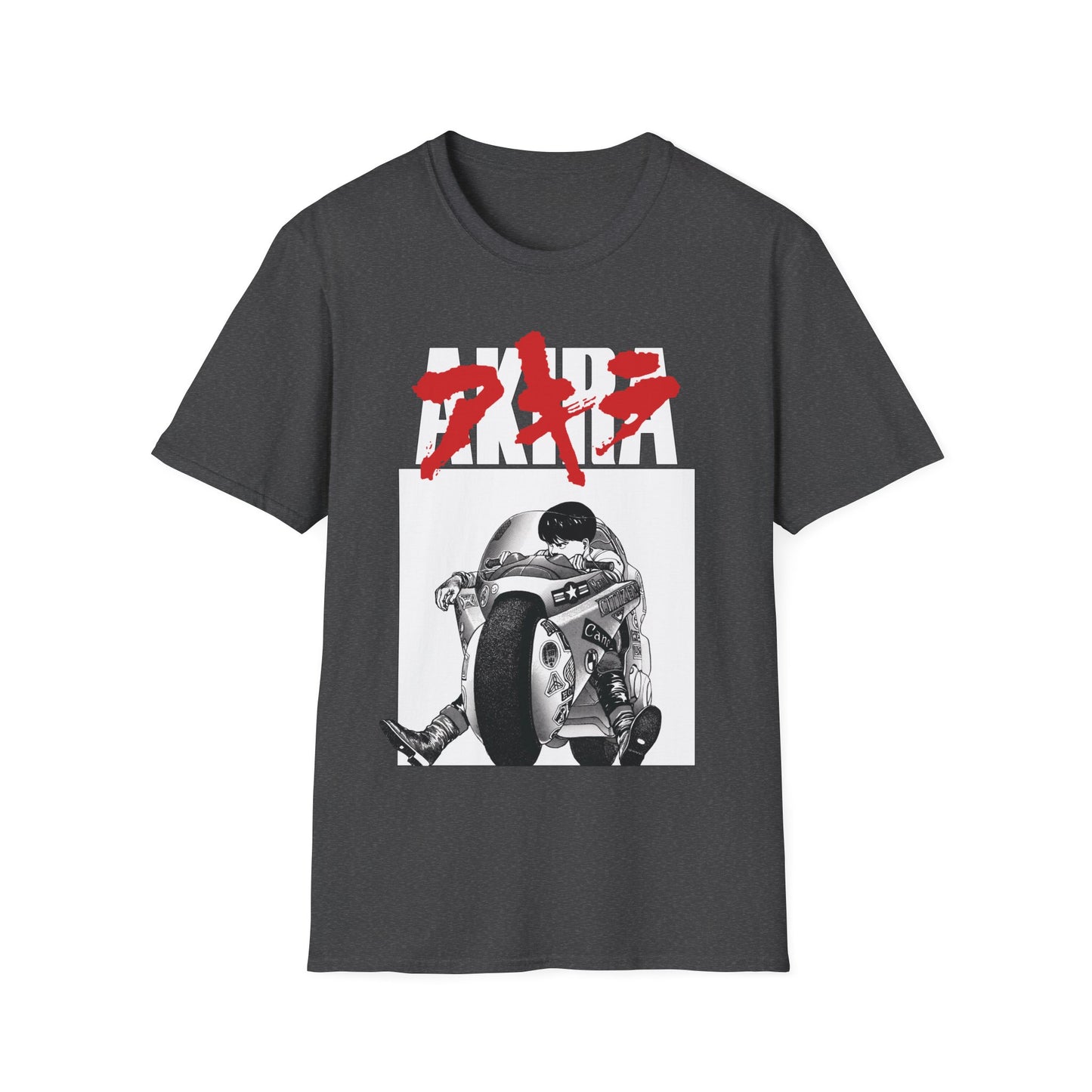 Akira Kaneda Manga panel Unisex Softstyle T-Shirt